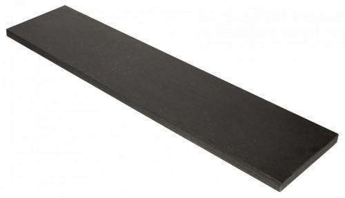 5001210 | Vijverrand 100x25x3 cm Black (6 zijdes verzoet, 8 facetranden) | Alpha Sierbestrating