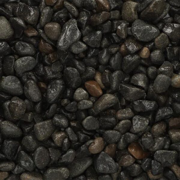 6000210 | 25 kg Tumbled Levanto zwart 16-25 mm | Alpha Sierbestrating