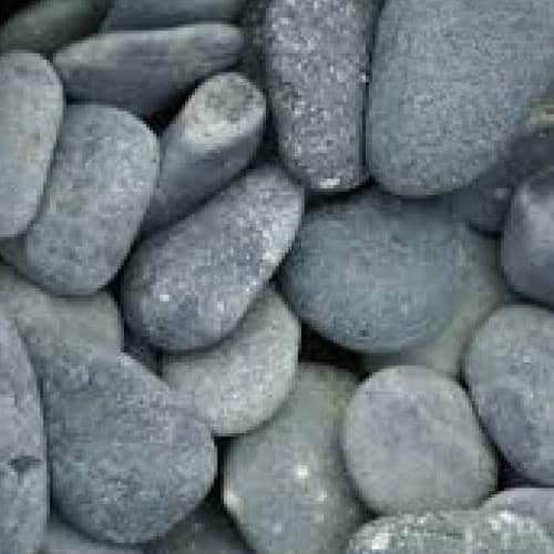 6000230 | 25 kg Beach pebbles 40-60 mm antraciet | Alpha Sierbestrating