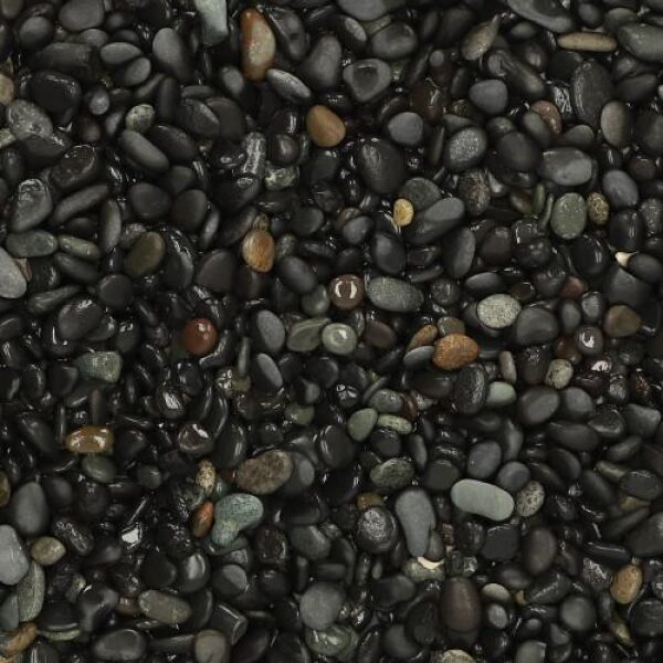 25 kg Beach Pebbles Black 8-16 mm | Alpha Sierbestrating