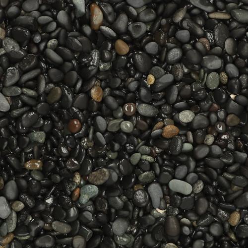 6000535 | 25 kg Beach Pebbles Black 8-16 mm | Alpha Sierbestrating