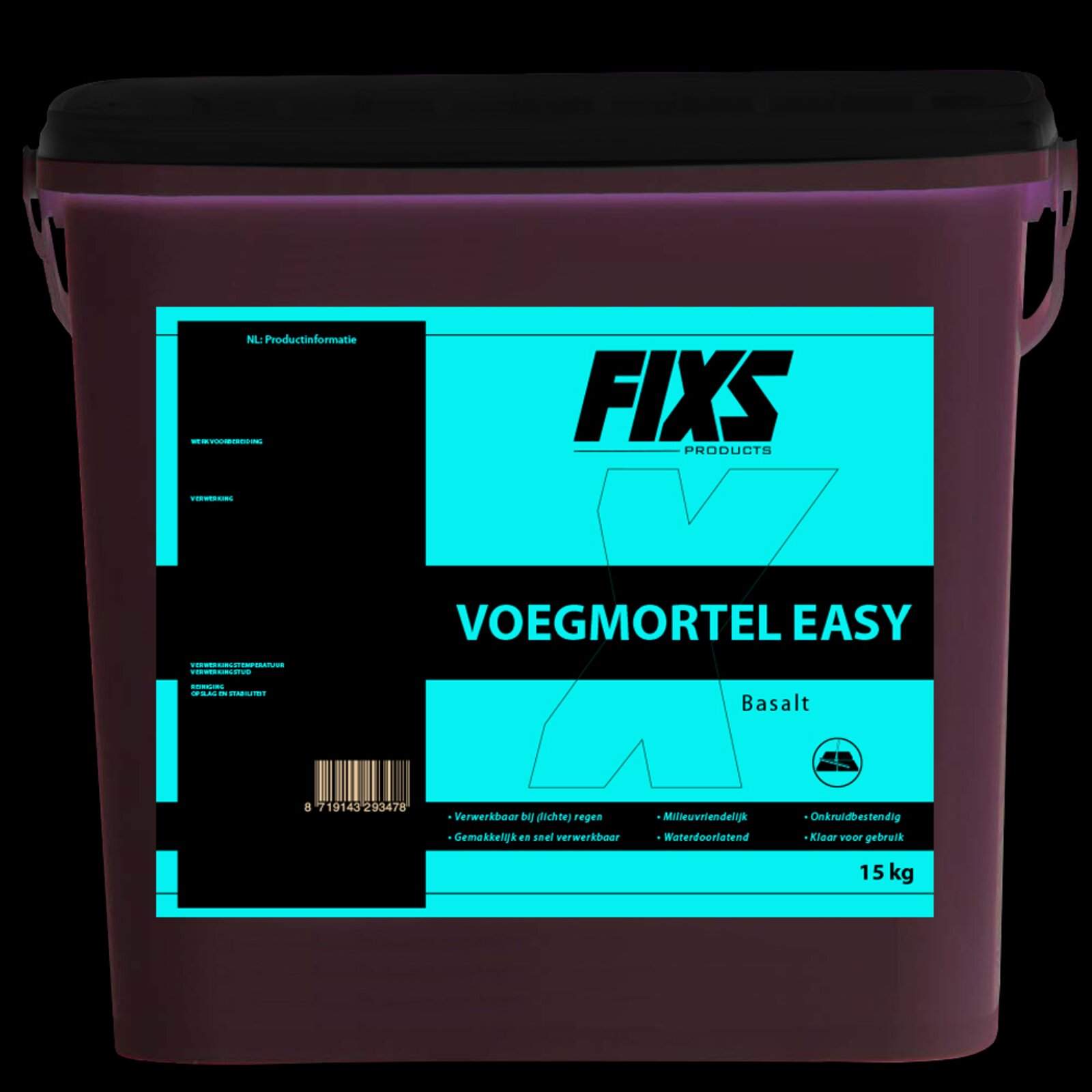 Fixs Voegmortel Easy Basalt | Alpha Sierbestrating