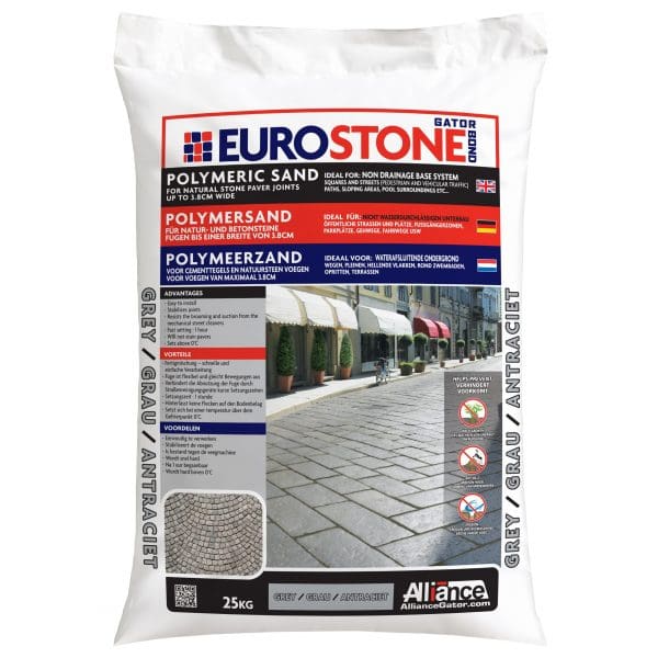 Z0004734 | Fixs EuroStone zak 25 kg Antraciet | Alpha Sierbestrating