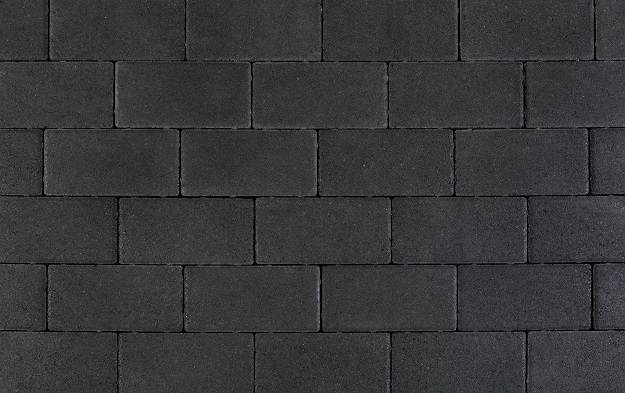 Patio betonstraatsteen 6 cm black mini facet komo